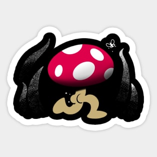 Ramblin' Evil Buttshroom Sticker